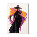 Quadro Stampa su Tela Contrasto elegante - CupidoDesign