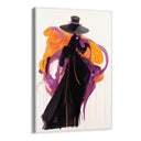 Quadro Stampa su Tela Contrasto elegante - CupidoDesign