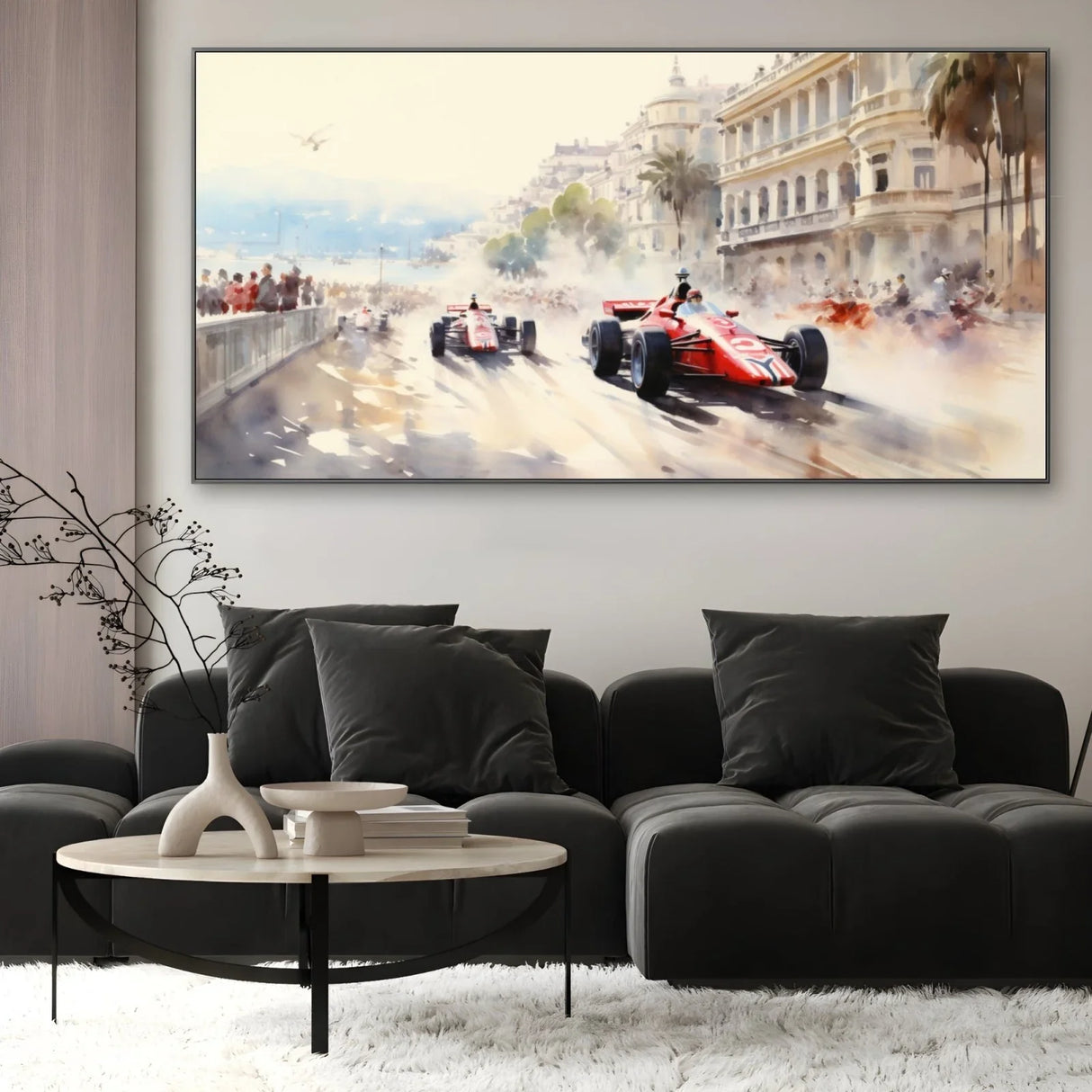 Quadro Stampa su Tela Corsa Infinita - CupidoDesign