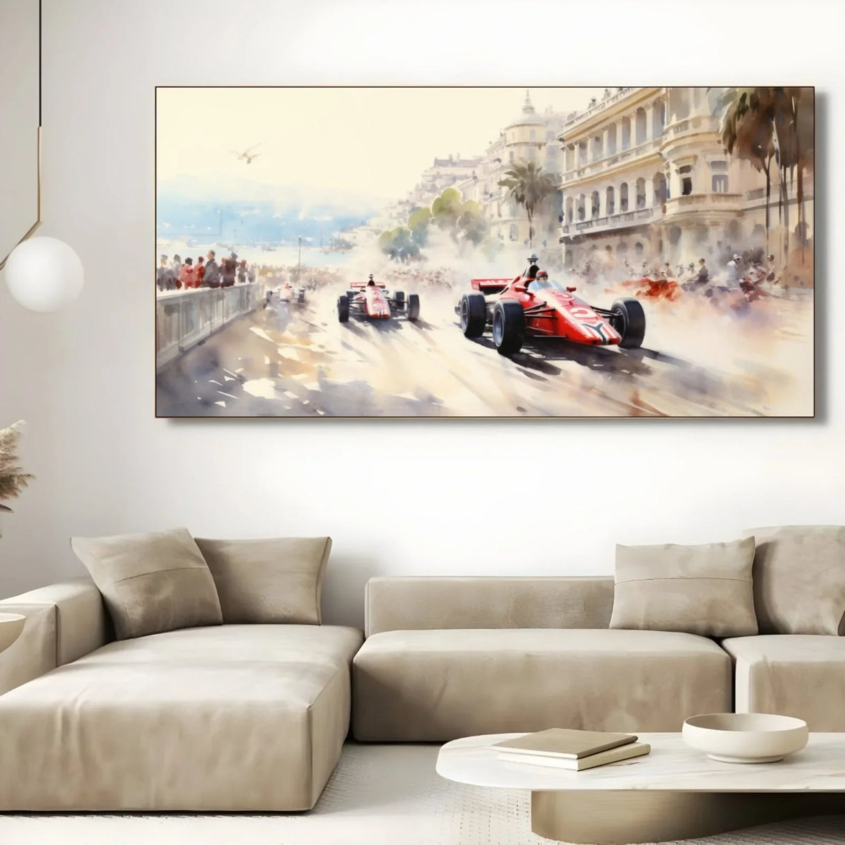 Quadro Stampa su Tela Corsa Infinita - CupidoDesign