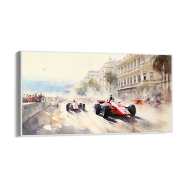 Quadro Stampa su Tela Corsa Infinita - CupidoDesign