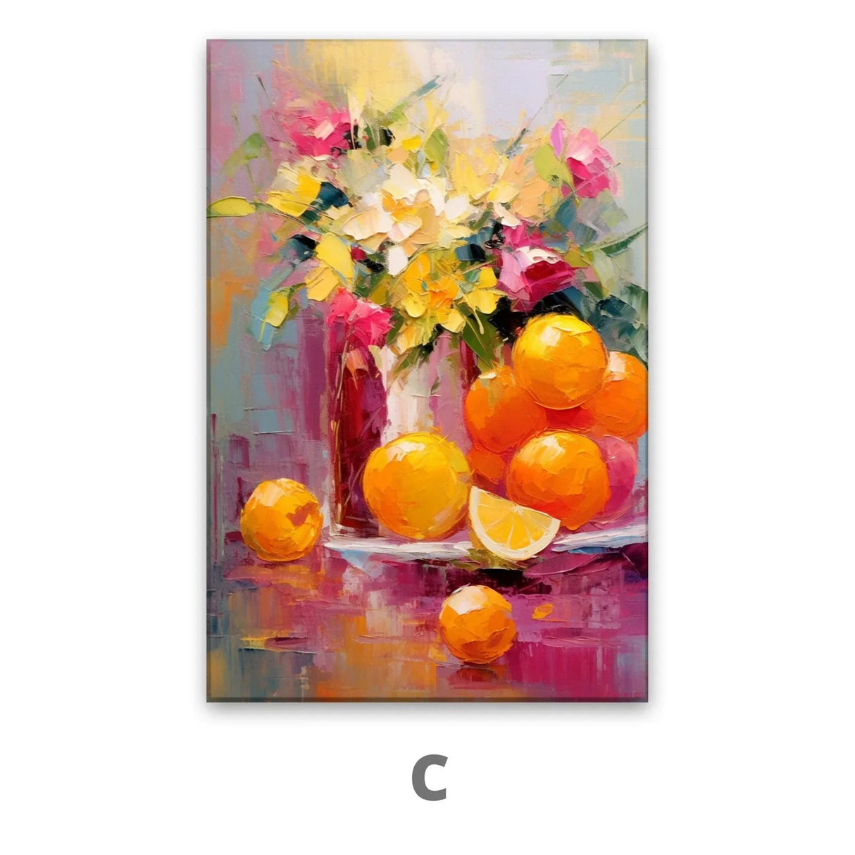 Quadro Stampa su Tela Creatività Delicata in Cucina - CupidoDesign
