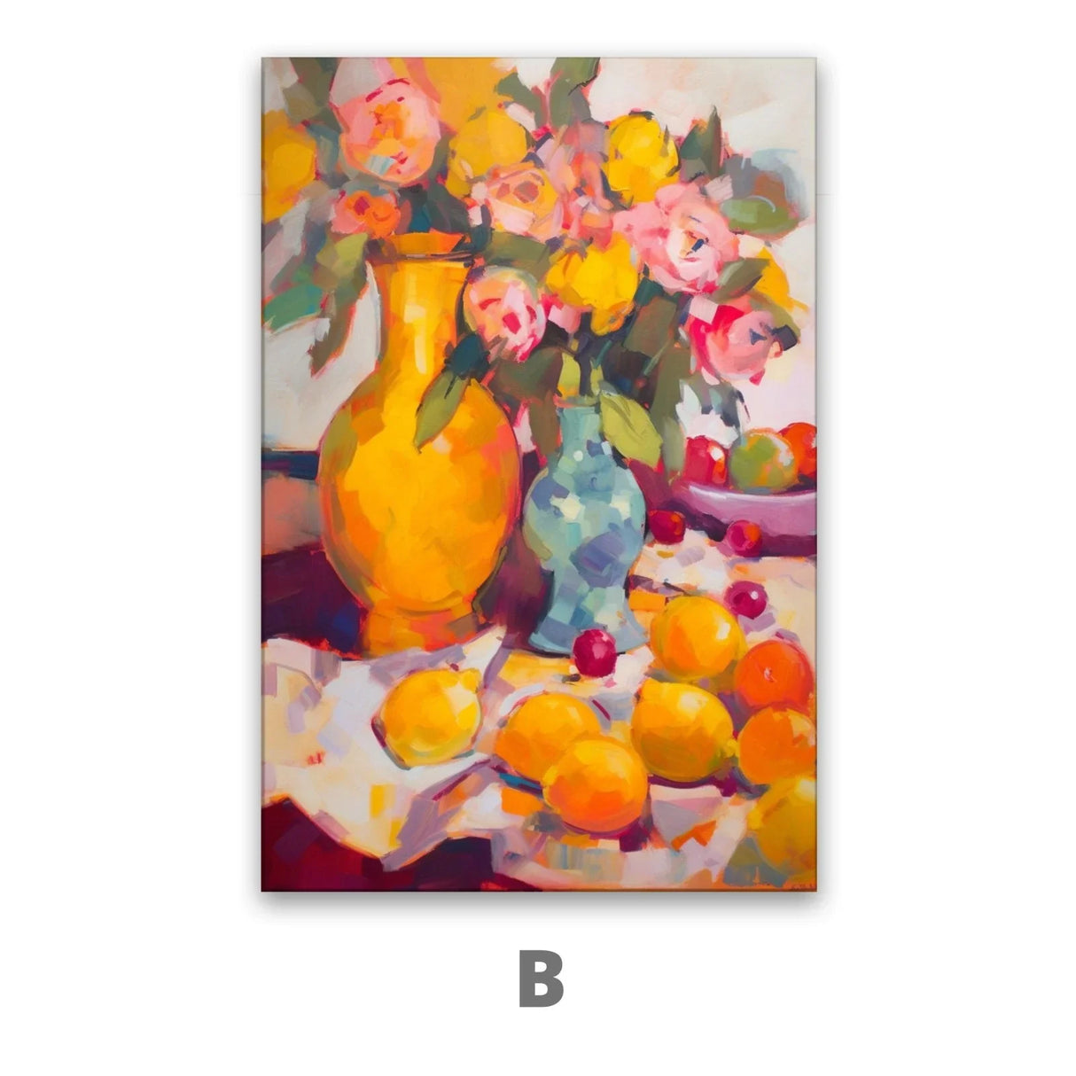 Quadro Stampa su Tela Creatività Delicata in Cucina - CupidoDesign