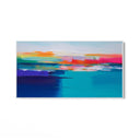 Quadro Stampa su Tela Crepuscolo Colorato - CupidoDesign