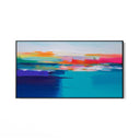 Quadro Stampa su Tela Crepuscolo Colorato - CupidoDesign