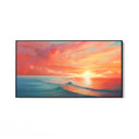 Quadro Stampa su Tela Crepuscolo Marino - CupidoDesign