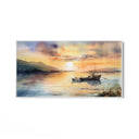 Quadro Stampa su Tela Crepuscolo sul lago - CupidoDesign