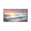Quadro Stampa su Tela Crepuscolo sul mare - CupidoDesign