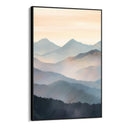 Quadro Stampa su Tela Crepuscolo sulle cime - CupidoDesign