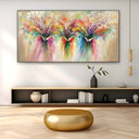 Quadro Stampa su Tela Crescendo Floreale - CupidoDesign