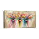 Quadro Stampa su Tela Crescendo Floreale - CupidoDesign
