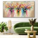 Quadro Stampa su Tela Crescendo Floreale - CupidoDesign