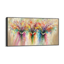 Quadro Stampa su Tela Crescendo Floreale - CupidoDesign
