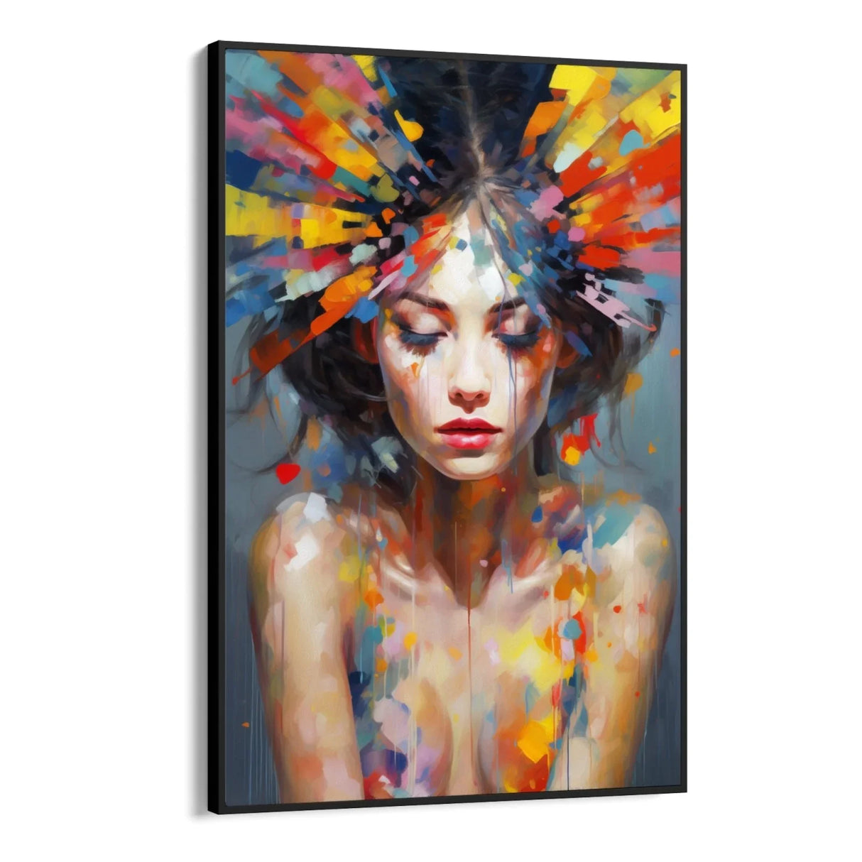 Quadro Stampa su Tela Cromatismi Femminili - CupidoDesign