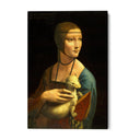 Quadro Stampa su Tela Dama con l'ermellino, Leonardo da Vinci - CupidoDesign