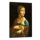 Quadro Stampa su Tela Dama con l'ermellino, Leonardo da Vinci - CupidoDesign