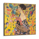 Quadro Stampa su Tela Dama con ventaglio, Gustav Klimt - CupidoDesign