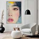 Quadro Stampa su Tela Dama di Porcellana - CupidoDesign