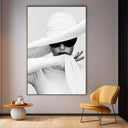 Quadro Stampa su Tela Danza di bianco - CupidoDesign