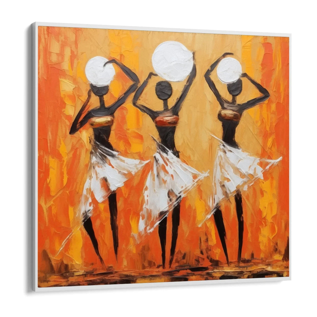 Quadro Stampa su Tela Danza di Seta - CupidoDesign