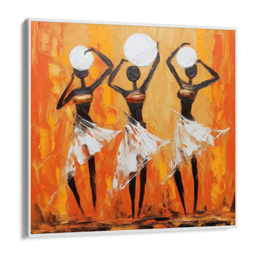 Quadro Stampa su Tela Danza di Seta - CupidoDesign