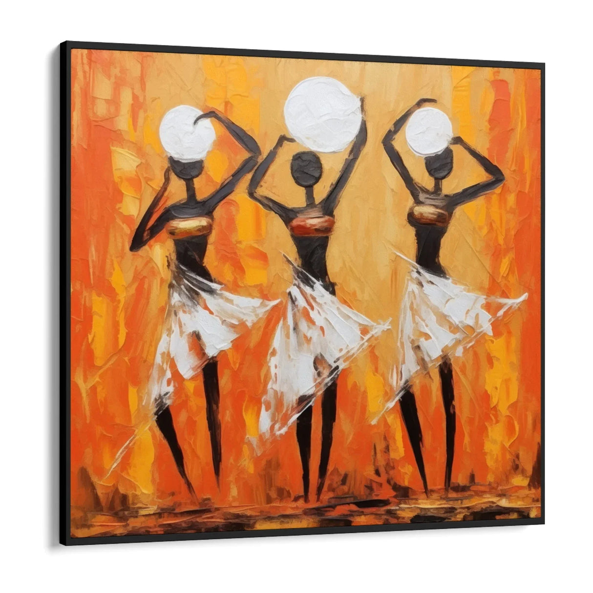 Quadro Stampa su Tela Danza di Seta - CupidoDesign