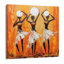 Quadro Stampa su Tela Danza di Seta - CupidoDesign