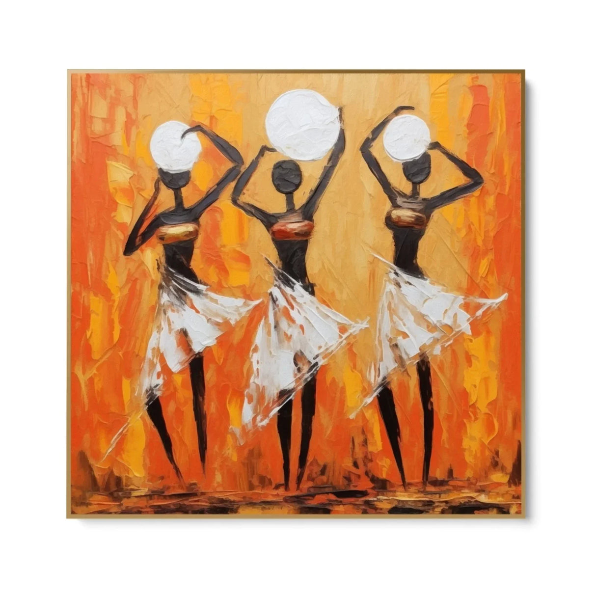 Quadro Stampa su Tela Danza di Seta - CupidoDesign