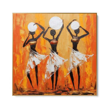 Quadro Stampa su Tela Danza di Seta - CupidoDesign