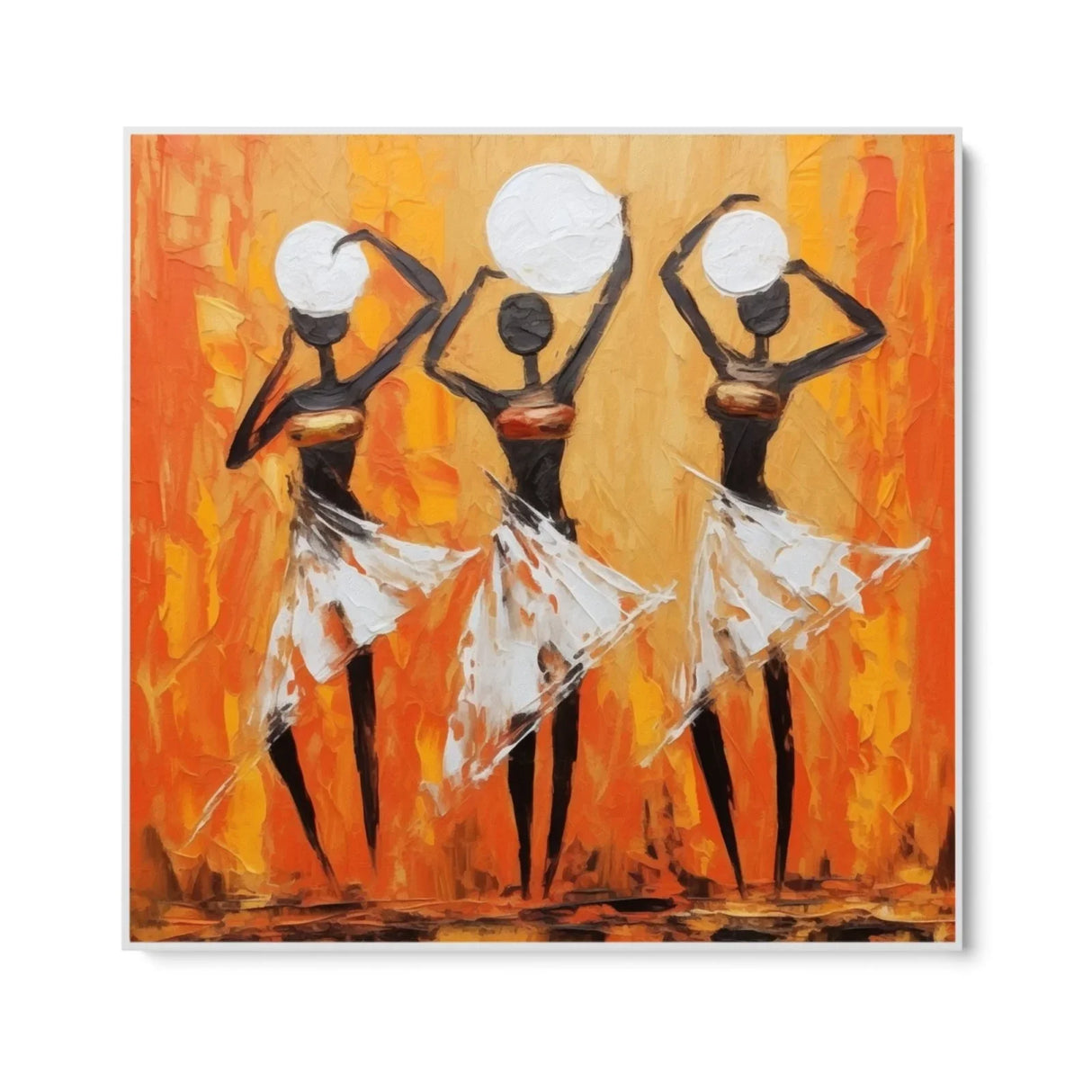 Quadro Stampa su Tela Danza di Seta - CupidoDesign