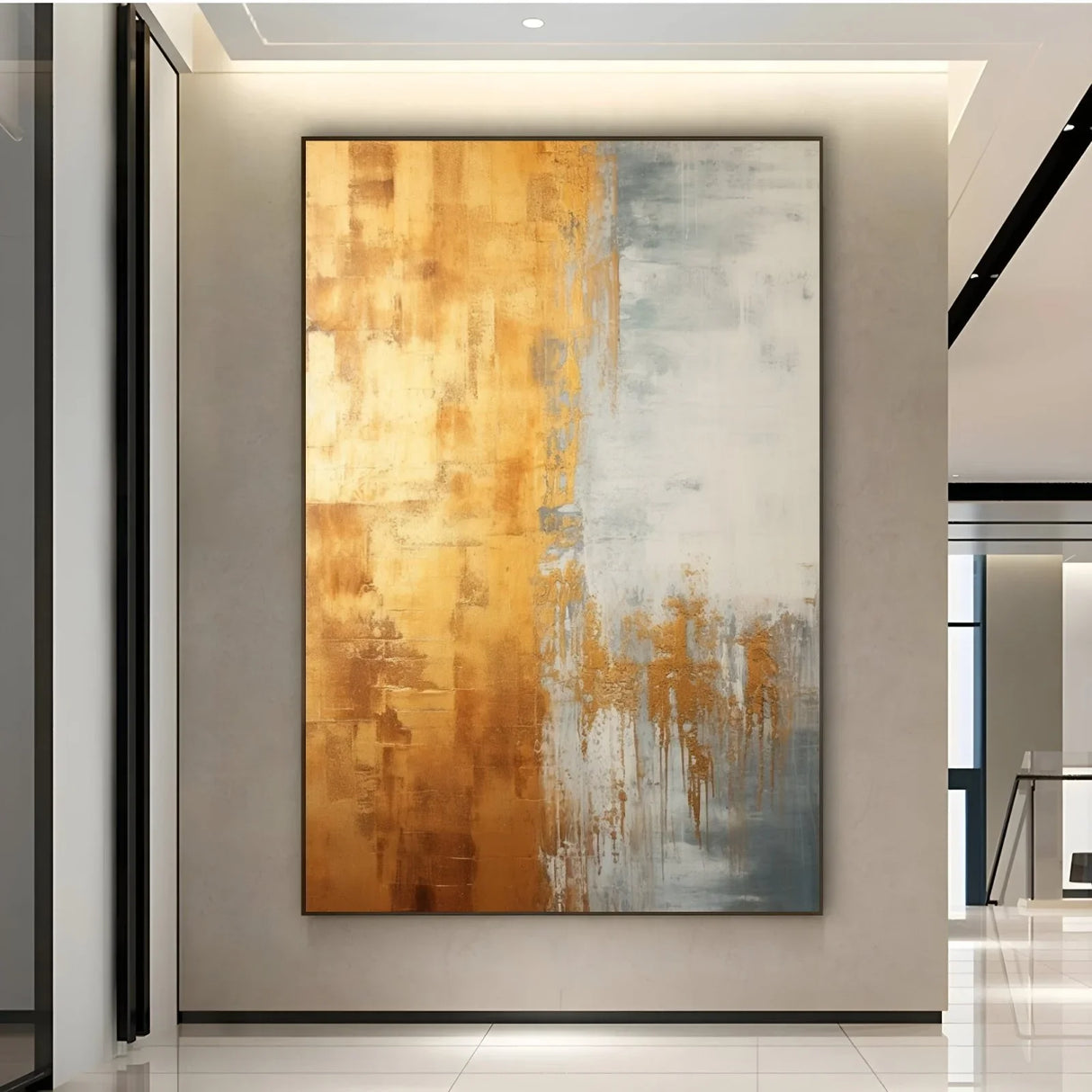 Quadro Stampa su Tela Danzando con la Luce - CupidoDesign