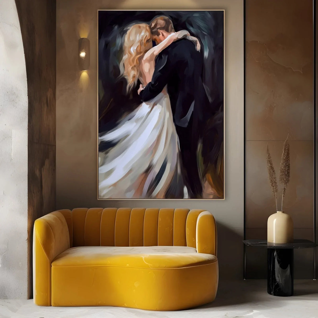 Quadro Stampa su Tela Danze dell'Amore - CupidoDesign
