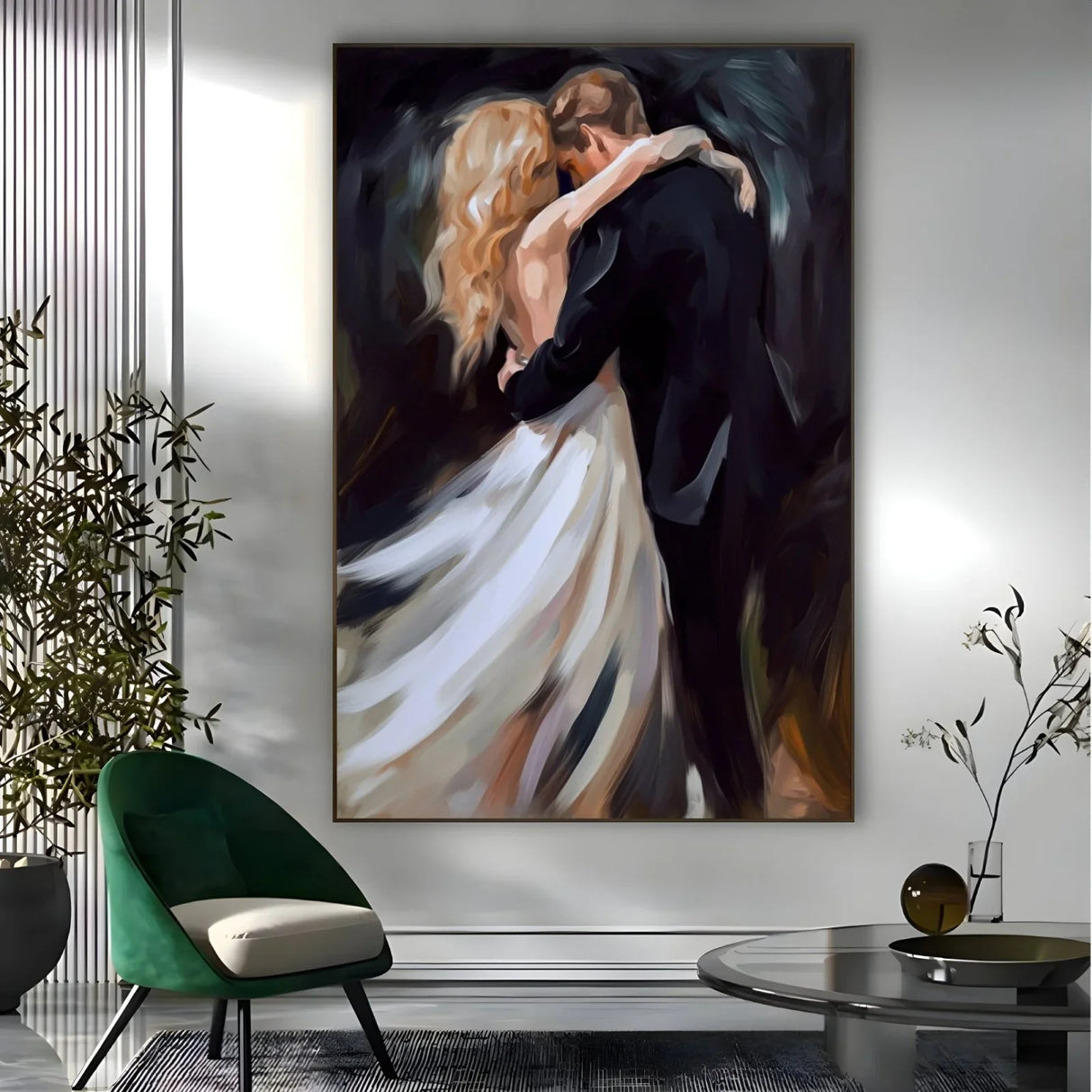 Quadro Stampa su Tela Danze dell'Amore - CupidoDesign