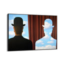 Quadro Stampa su Tela Decalcomania, Rene Magritte - CupidoDesign