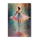 Quadro Stampa su Tela Delicata Ballerina - CupidoDesign