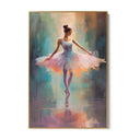 Quadro Stampa su Tela Delicata Ballerina - CupidoDesign
