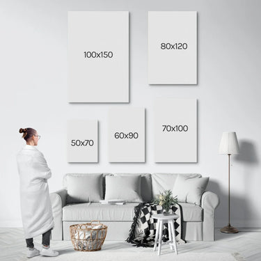 Quadro Stampa su Tela Delicatezza Arancione - CupidoDesign