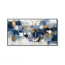 Quadro Stampa su Tela Delicatezza Azzurra - CupidoDesign
