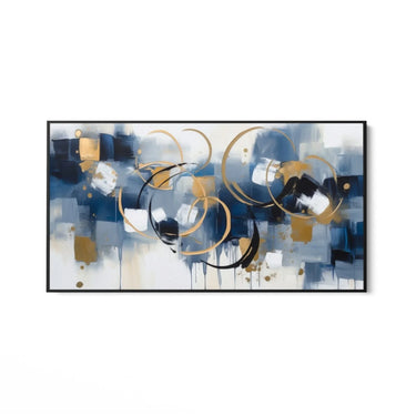 Quadro Stampa su Tela Delicatezza Azzurra - CupidoDesign
