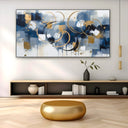 Quadro Stampa su Tela Delicatezza Azzurra - CupidoDesign