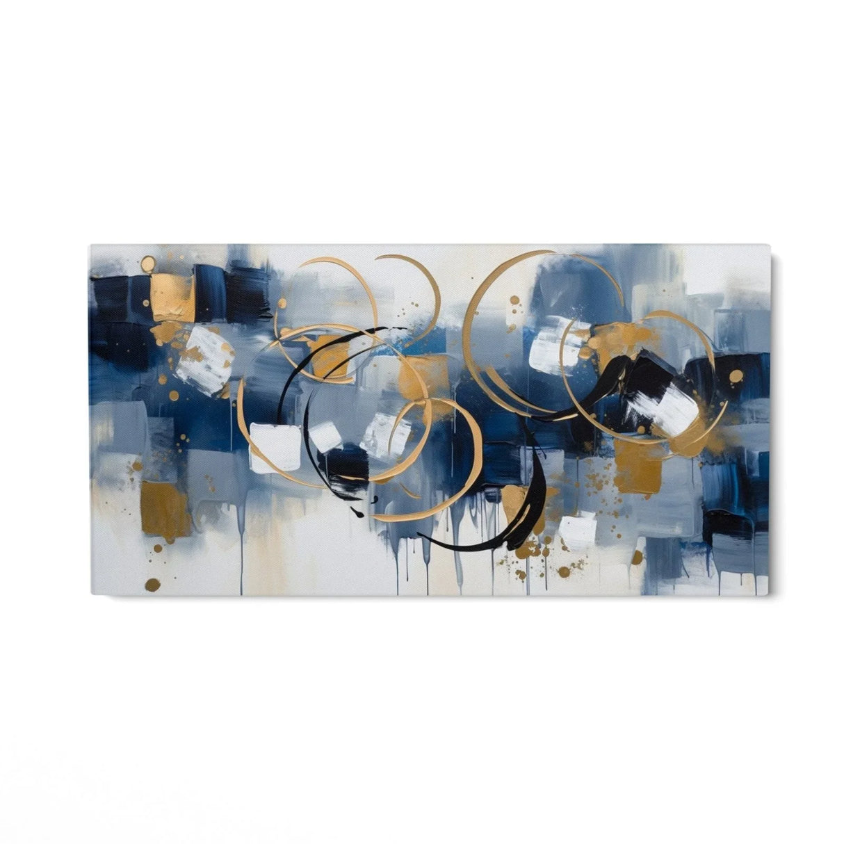 Quadro Stampa su Tela Delicatezza Azzurra - CupidoDesign