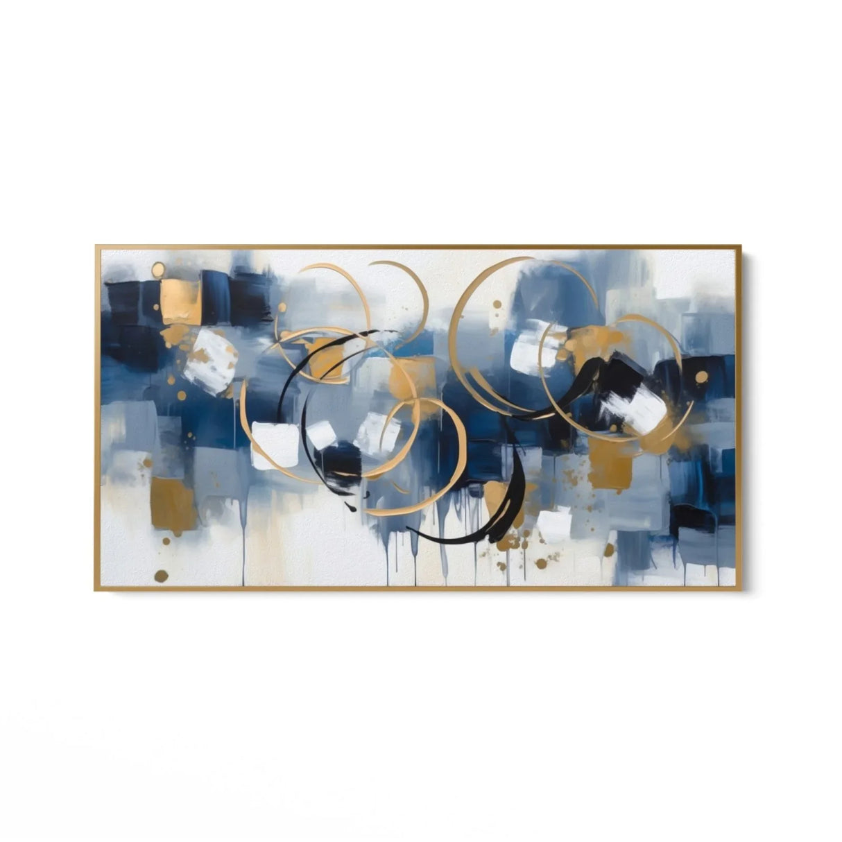 Quadro Stampa su Tela Delicatezza Azzurra - CupidoDesign