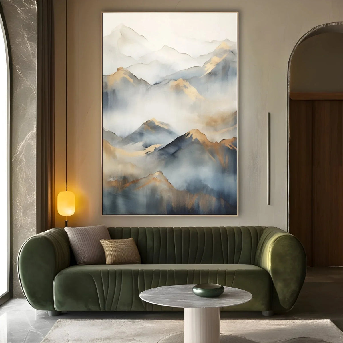 Quadro Stampa su Tela Delicatezza dalla Montagna - CupidoDesign