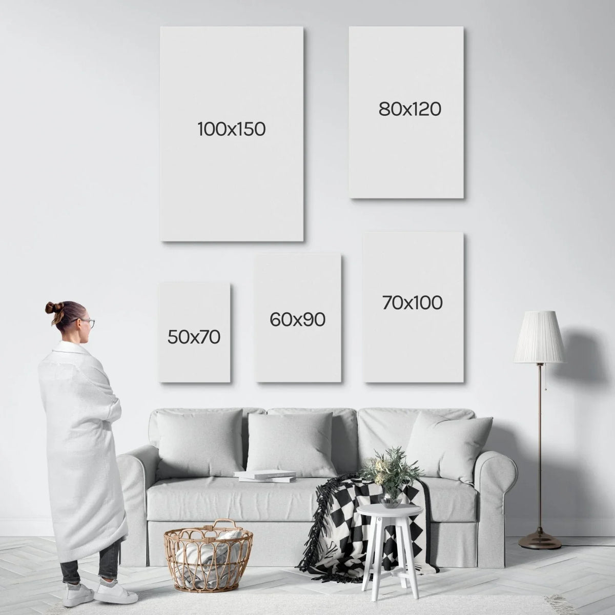 Quadro Stampa su Tela Delicatezza dalla Montagna - CupidoDesign