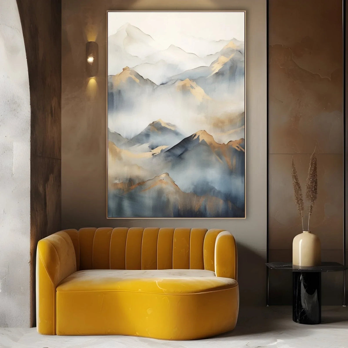 Quadro Stampa su Tela Delicatezza dalla Montagna - CupidoDesign