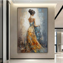 Quadro Stampa su Tela Delicatezza Femminile - CupidoDesign