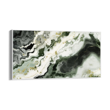 Quadro Stampa su Tela Delicato Marmo Verde - CupidoDesign