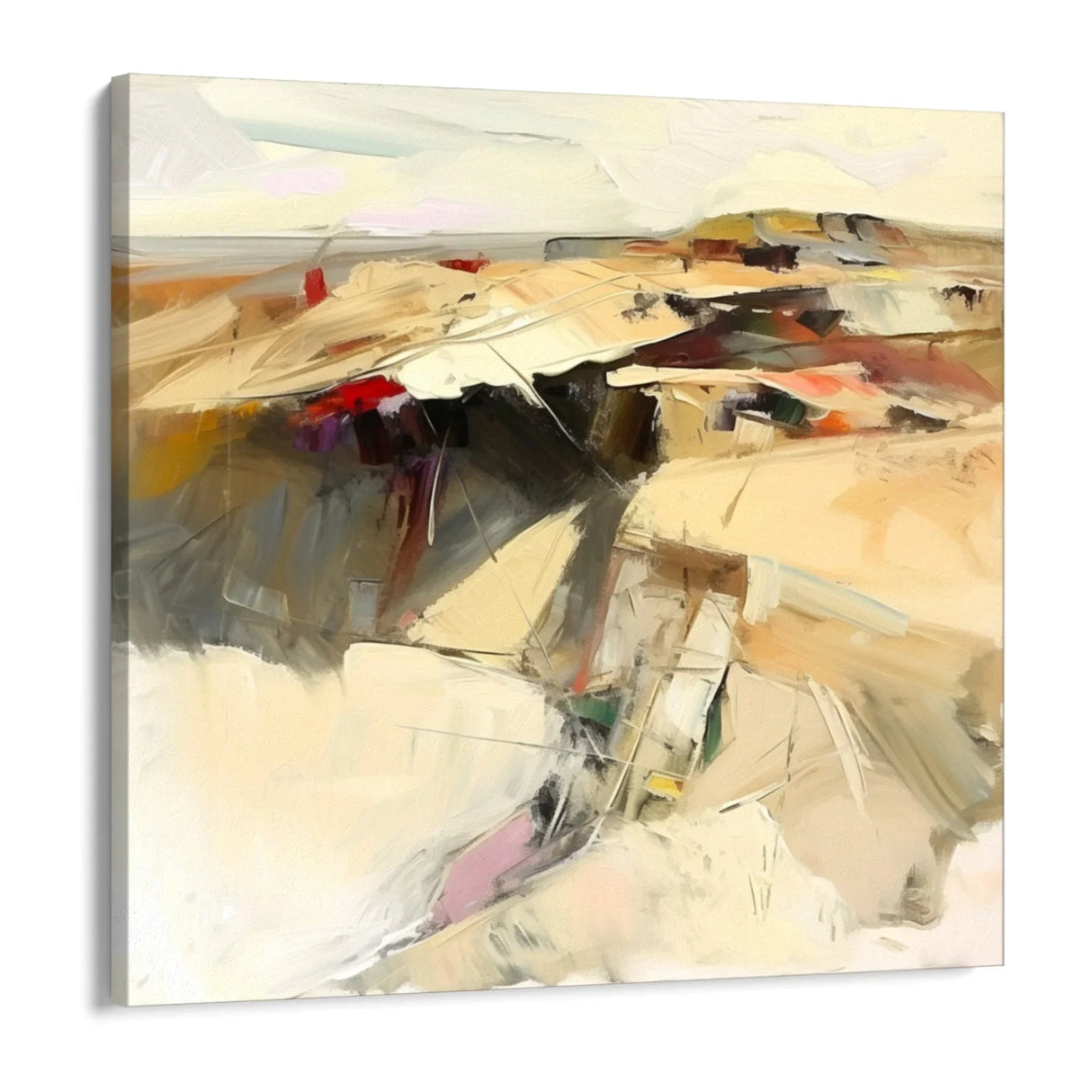Quadro Stampa su Tela Deserto Astratto - CupidoDesign