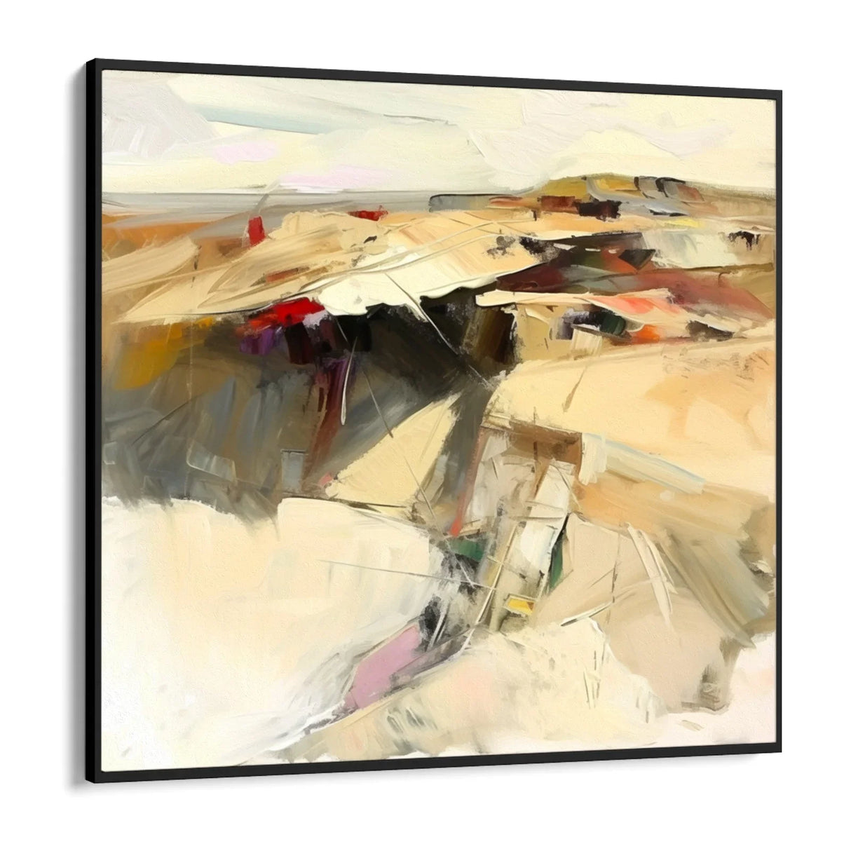 Quadro Stampa su Tela Deserto Astratto - CupidoDesign