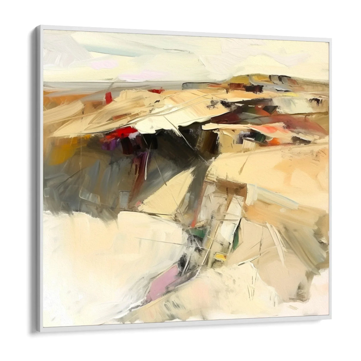 Quadro Stampa su Tela Deserto Astratto - CupidoDesign